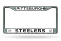 Pittsburgh Steelers License Plate Frame Chrome - Team Fan Cave