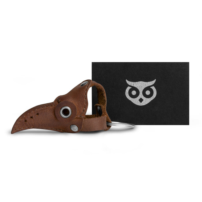 Plague Mask Keychain - Stockyard X 'The Leather Store'