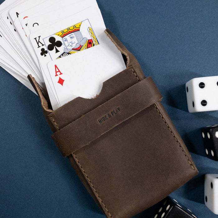 Playing Card Case - Stockyard X 'The Leather Store'