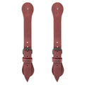 Hide & Drink's Ply Spur Straps (2 Pieces) - This artisan set of 2 Single Spur Straps is designed for secure fit on Cowboy, Men and Women's boots. Crafted from high-quality Full Grain Leather, perfect for Rodeo and Equestrian needs.