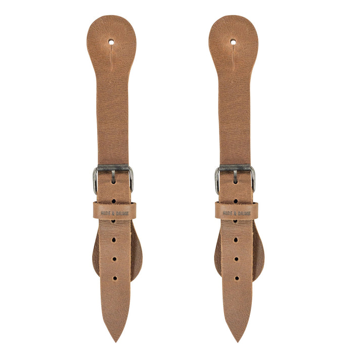 Hide & Drink's Ply Spur Straps (2 Pieces) - Pair of robust Single Spur Straps designed for Cowboy, Men and Women's boots. These straps, made from Full Grain Leather, combine functionality with artisan craftsmanship, perfect for Rodeo and Equestrian activities.