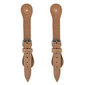 Hide & Drink's Ply Spur Straps (2 Pieces) - Pair of robust Single Spur Straps designed for Cowboy, Men and Women's boots. These straps, made from Full Grain Leather, combine functionality with artisan craftsmanship, perfect for Rodeo and Equestrian activities.
