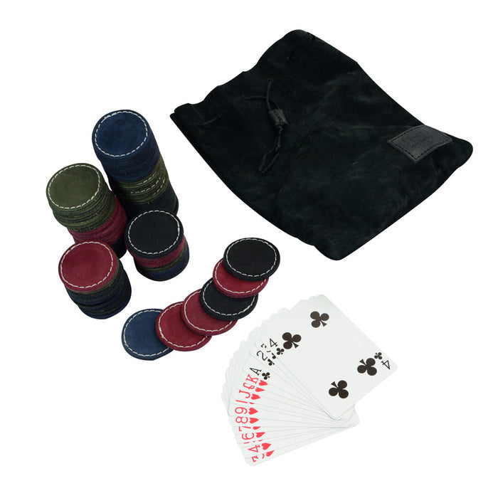 Poker Chips (Set of 100) - Stockyard X 'The Leather Store'
