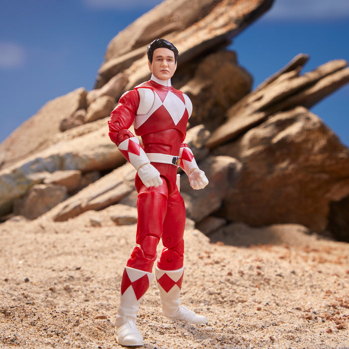 Power Rangers Lightning Collection Mighty Morphin Red Ranger 6" Action Figure Action Figures - Toys - New - CaveGamers - Image 4