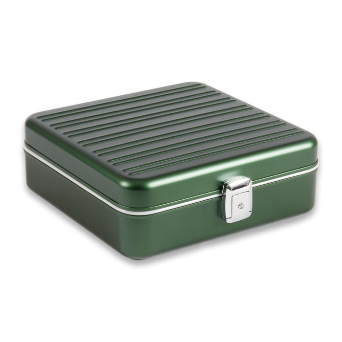 Prague Aluminum Nine Watch Case in Hunter Green
