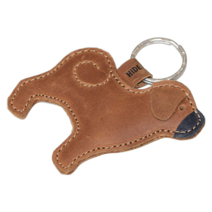 Pug Keychain - Stockyard X 'The Leather Store'