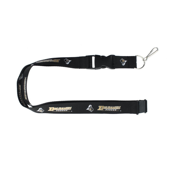 Purdue Boilermakers Lanyard Black - Team Fan Cave