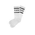 Purpose-Built athletic crew socks in white