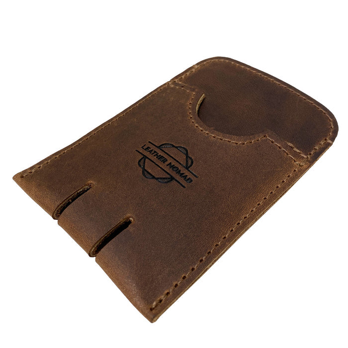 Push Card Holder - Stockyard X 'The Leather Store'