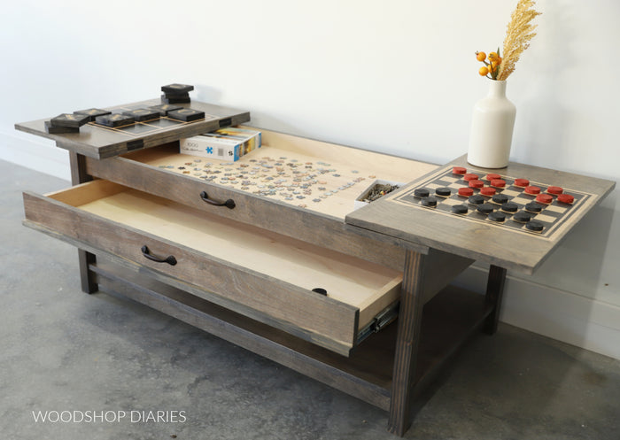 Puzzle Coffee Table Plans