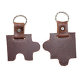 Puzzle Keychain (2 Pieces) - Stockyard X 'The Leather Store'