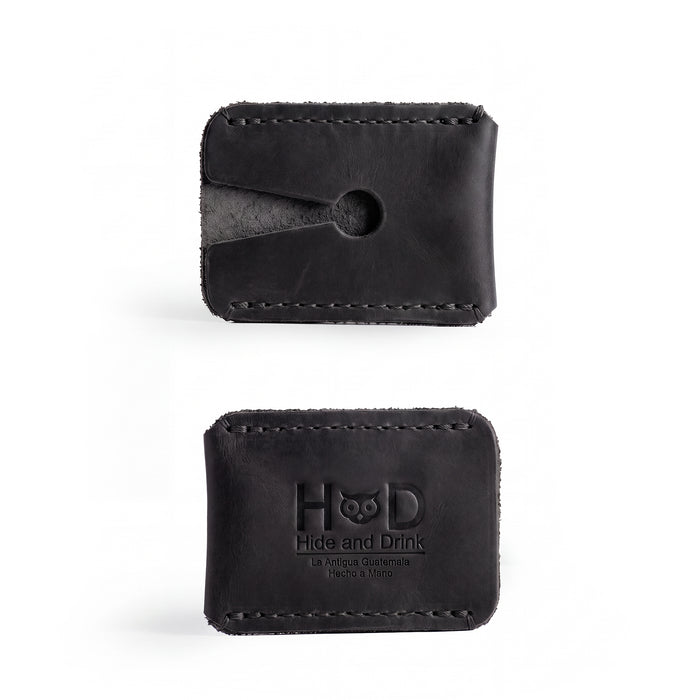 Razor Head Cover by Hide & Drink, featuring a handcrafted full grain leather design, this protective sheath is ideal for double edge safety razors. Perfect for travel, it showcases small batch production and is artisanal, handmade in La Antigua Guatemala & Oaxaca Mexico.