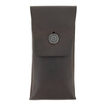 Rectangular Pencil Case with Button Closure - Stockyard X 'The Leather Store'