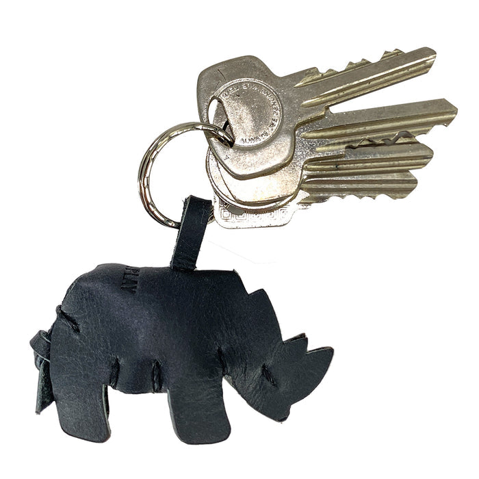 Rhino Keychain - Stockyard X 'The Leather Store'