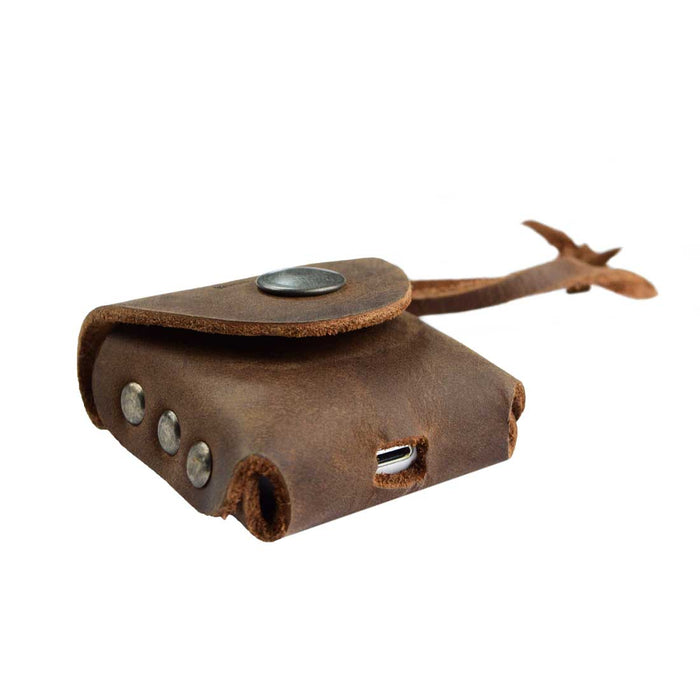 Riveted Airpods Case - Stockyard X 'The Leather Store'