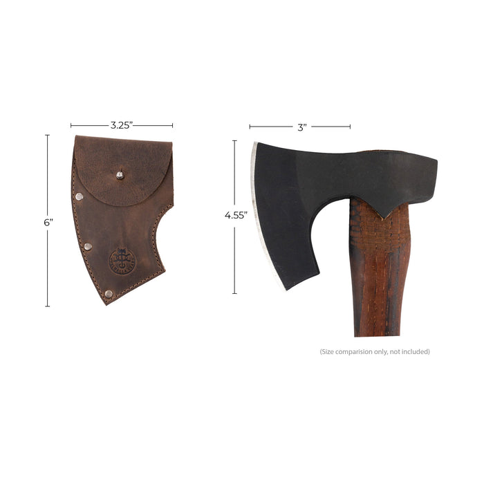 Riveted Axe Head Sheath - Stockyard X 'The Leather Store'