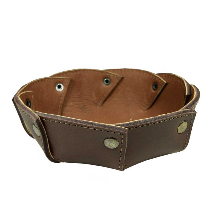 Riveted Circular Valet Tray - Stockyard X 'The Leather Store'