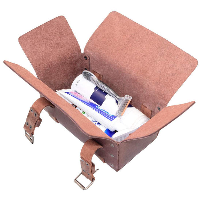 Riveted Toiletry Bag - Stockyard X 'The Leather Store'