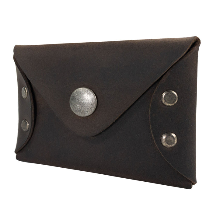 Riveted Unibody Card Holder - Stockyard X 'The Leather Store'