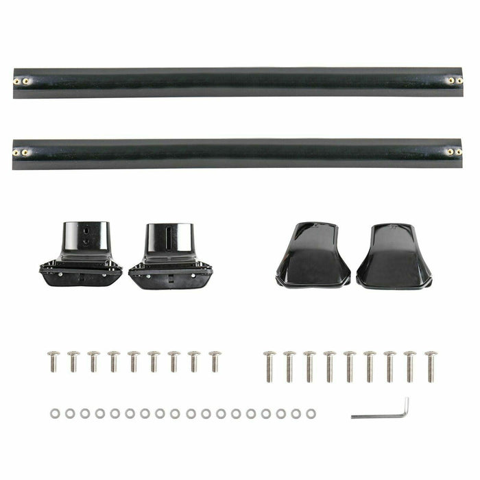 Roof Rack Cross Bar - Black Aluminum | Fits Honda CR-V (12-16)