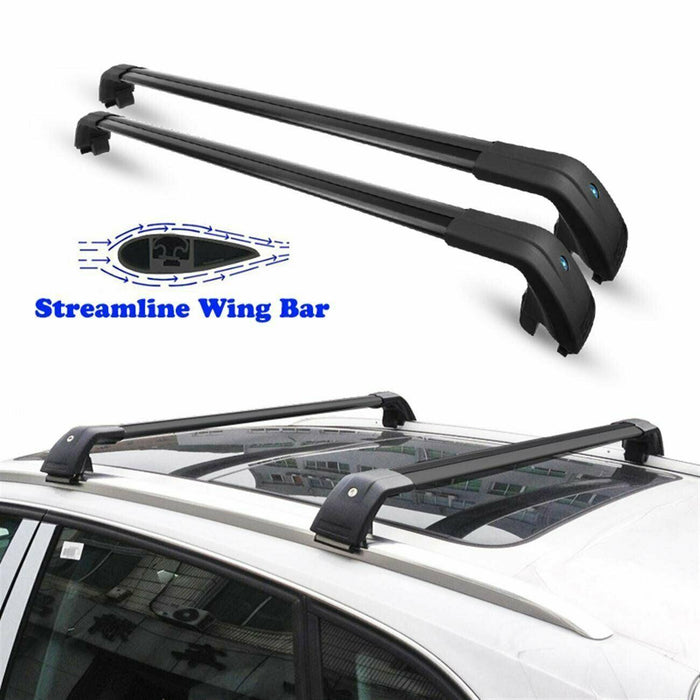 Roof Rack Cross Bar - Epic Black Smooth | Hyundai Tucson (10-21)