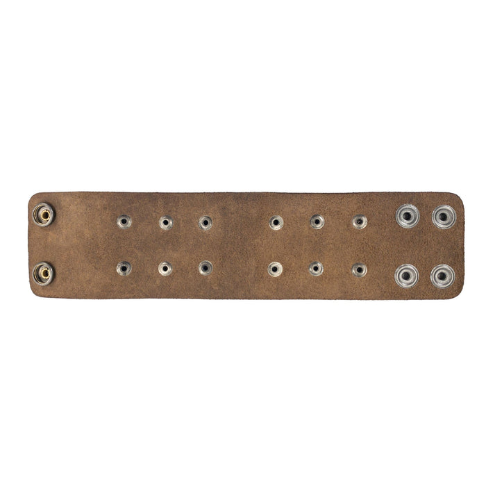 Rustic 2 Ring Cuff - Stockyard X 'The Leather Store'