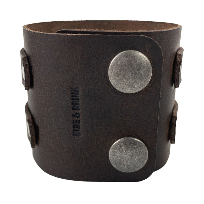 Rustic 2 Ring Cuff - Stockyard X 'The Leather Store'