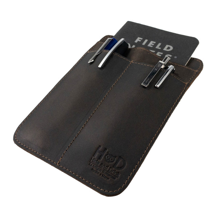 Rustic Carrier for Filed Notes and Pens - Stockyard X 'The Leather Store'