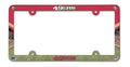 San Francisco 49ers License Plate Frame Plastic Full Color Style