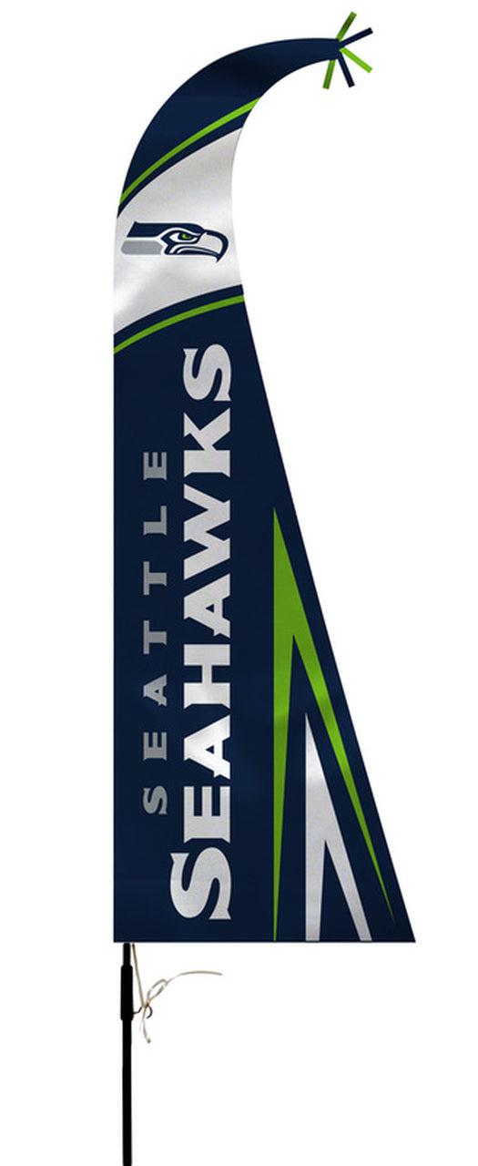 Seattle Seahawks Flag Premium Feather Style CO - Team Fan Cave