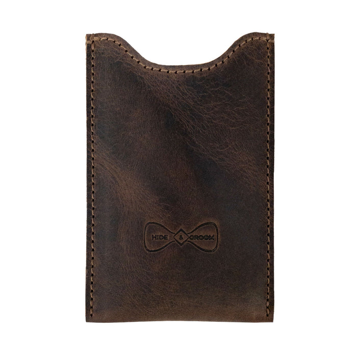 Set of 2 Wooden Hair Comb Sleeves for Groomsmen - Stockyard X 'The Leather Store'