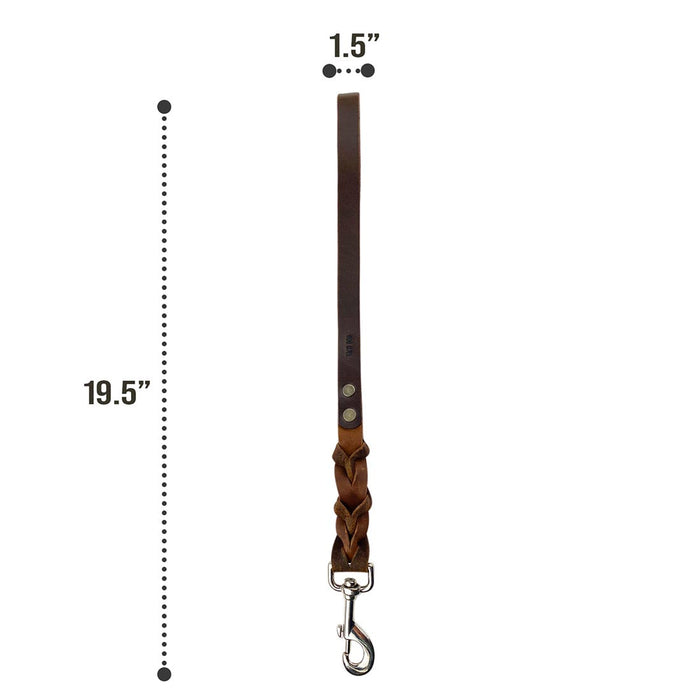 Short Dog Leash - Stockyard X 'The Leather Store'