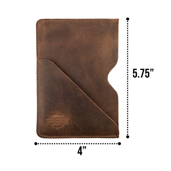 Side Passport Cover - Stockyard X 'The Leather Store'
