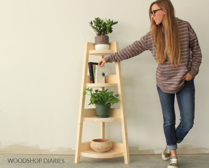 Simple Corner Shelf Plans