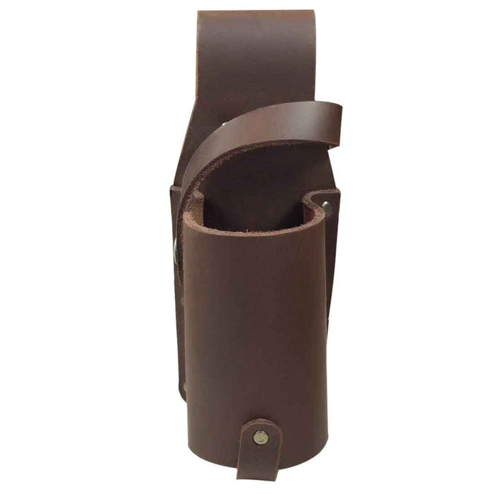 Experience the Single Beer Holster by Hide & Drink, crafted from Thick Full Grain Leather, designed as a beer bottle holster for true beer lovers. This fantastic party accessory showcases small batch production, hand cut and hand sewn details, fire branded, and is artisan made in La Antigua Guatemala & Oaxaca Mexico.