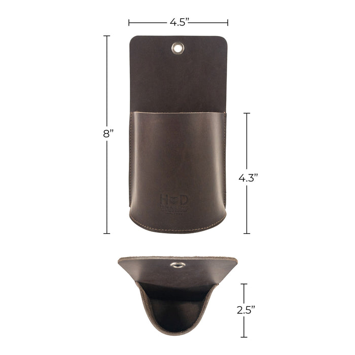 Single Pouch Wall Holder - Stockyard X 'The Leather Store'