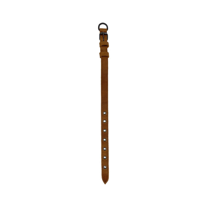 Slim Leather Dog Collar - Stockyard X 'The Leather Store'