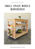 Small Mobile Workbench Building Plans