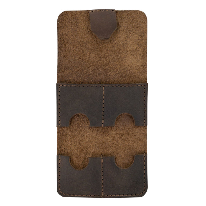 Small SD Card Bag with 4 Slots - Stockyard X 'The Leather Store'