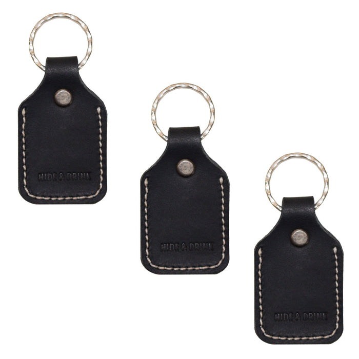 Small Simple Keychain (3 Pack) - Stockyard X 'The Leather Store'