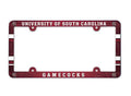 South Carolina Gamecocks License Plate Frame - Full Color - Team Fan Cave