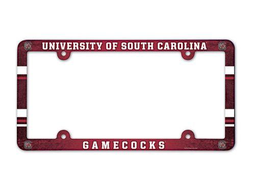 South Carolina Gamecocks License Plate Frame - Full Color - Team Fan Cave