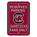 South Carolina Gamecocks Sign 12x18 Plastic Reserved Parking Style CO - Team Fan Cave