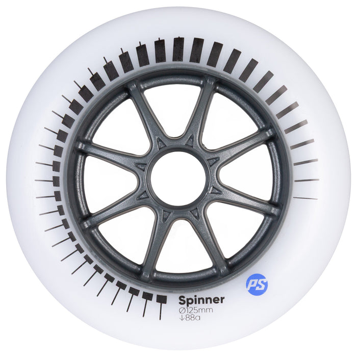 Spinner 125/88A White, 3-pack