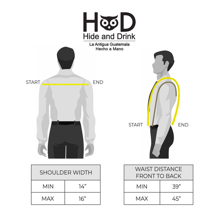 Suspenders with Shoulder Support