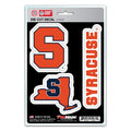 Syracuse Orange Decal Die Cut Team 3 Pack - Team Fan Cave