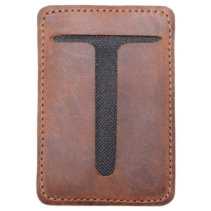 T-Cut Card Holder - Stockyard X 'The Leather Store'