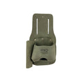 Hide & Drink Tape And Knife Holder emphasizing its robust design for tool storage. This unique Tape & Knife Holder allows you to keep everything handy. Ideal as a tool case or screwdriver holster, crafted in the heart of La Antigua Guatemala.
