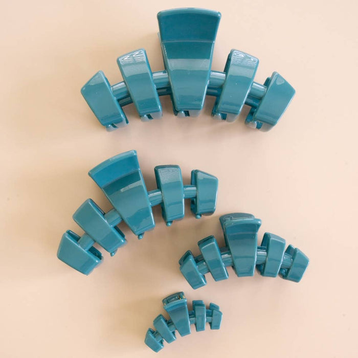 Teleties - Classic Teal With It Small Claw Clip