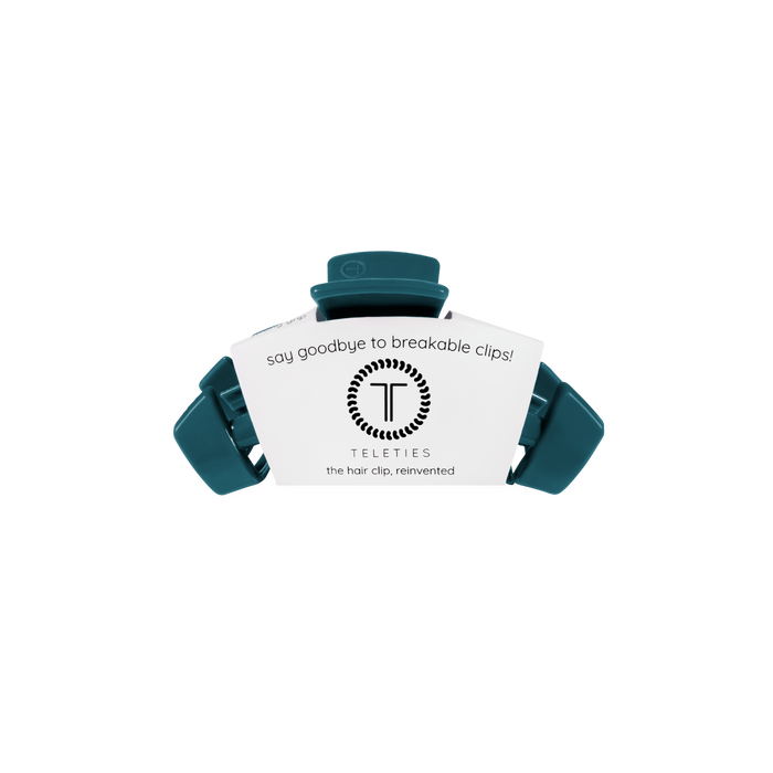 Teleties - Classic Teal With It Tiny Claw Clip